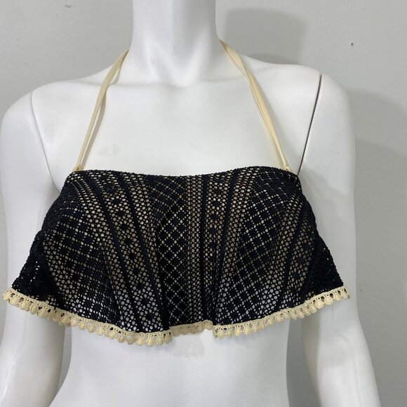 Inmocean 2pc Black Bikini Top SzS Bottom SzM - Picture 13 of 16